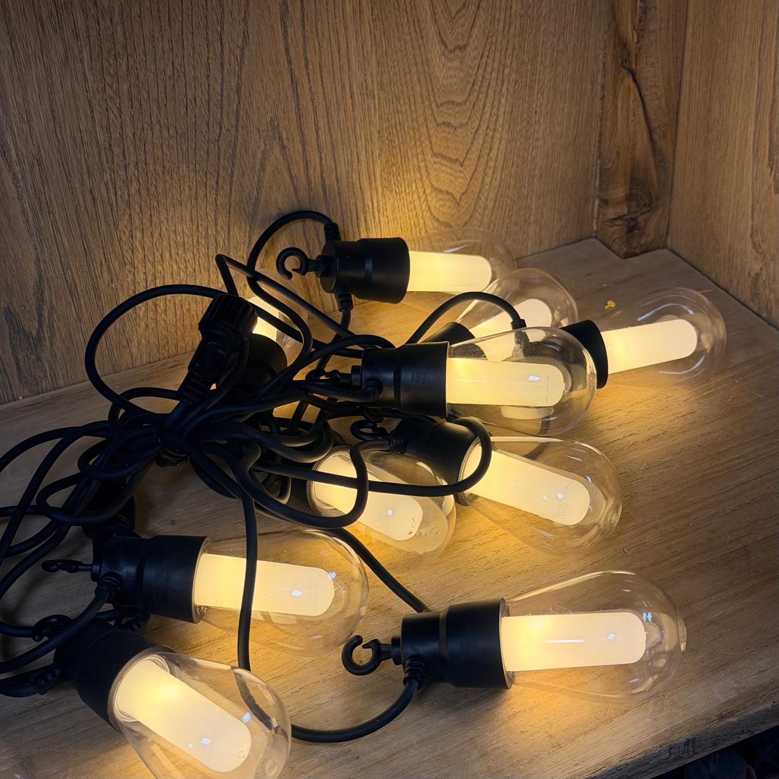 Set 10 lampadine ricarica solare 8 metri