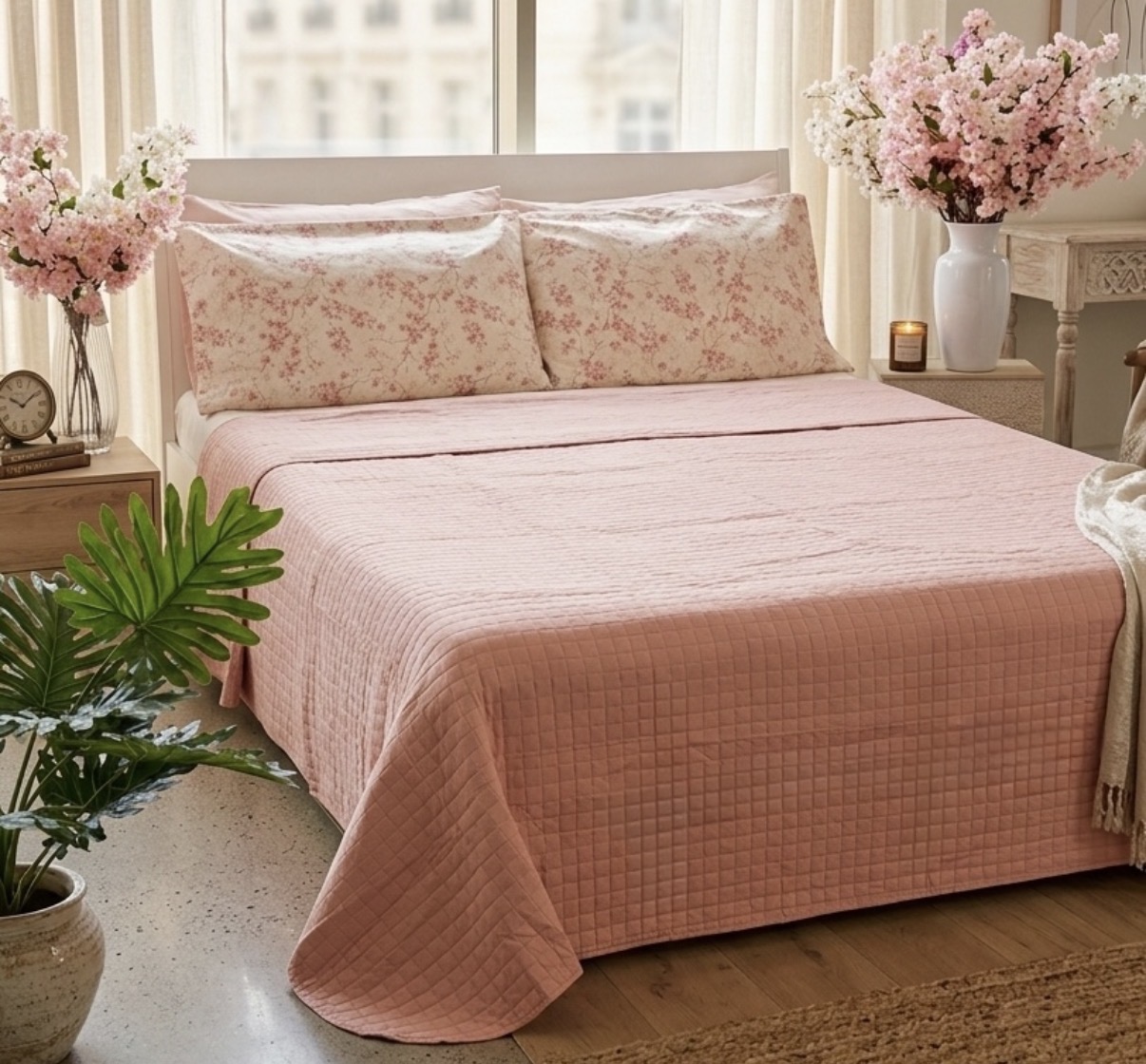 Copriletto matrimoniale 