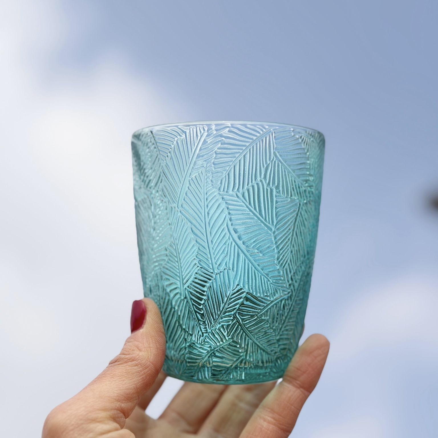 Set 6 bicchieri in vetro 