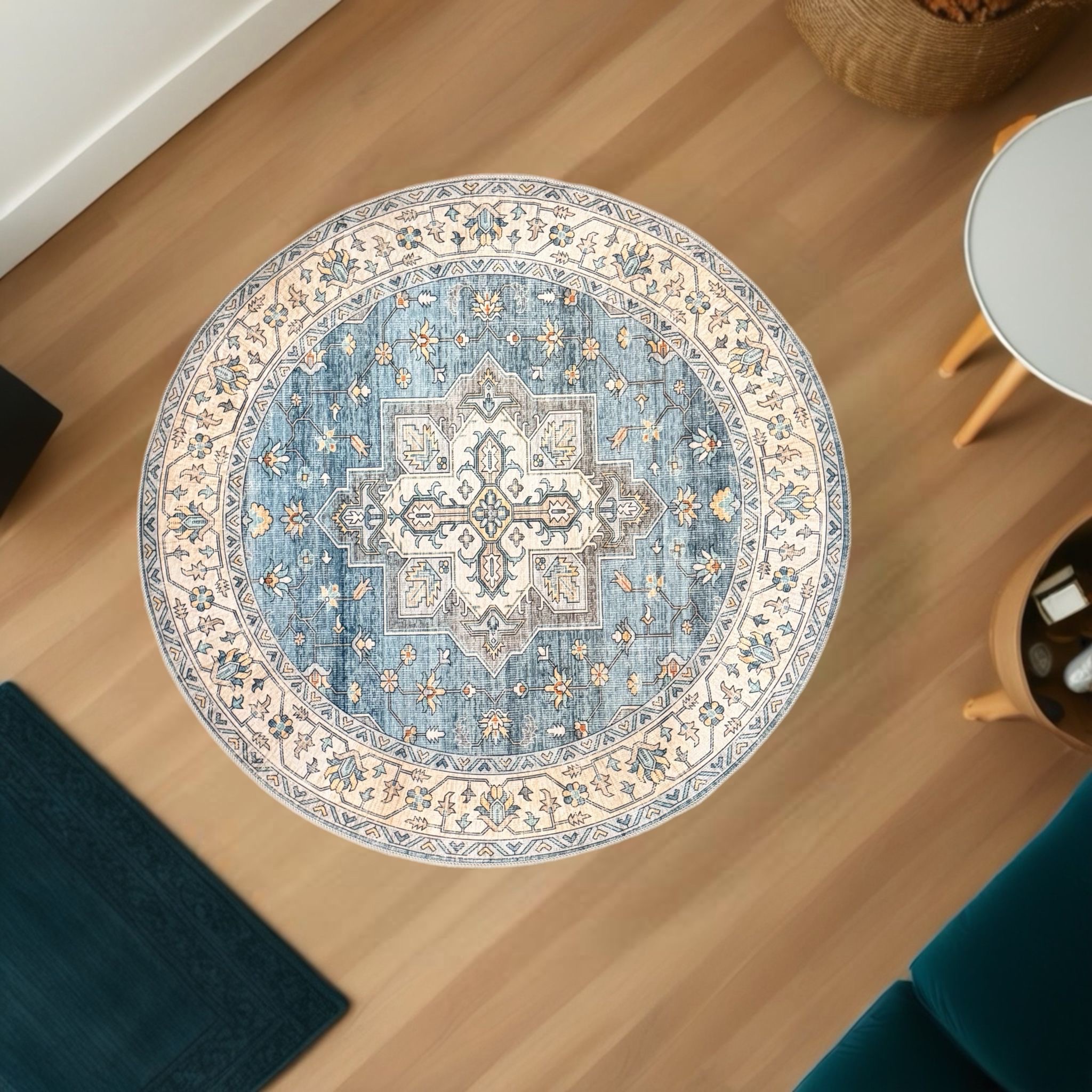 Tappeto tondo arredo 