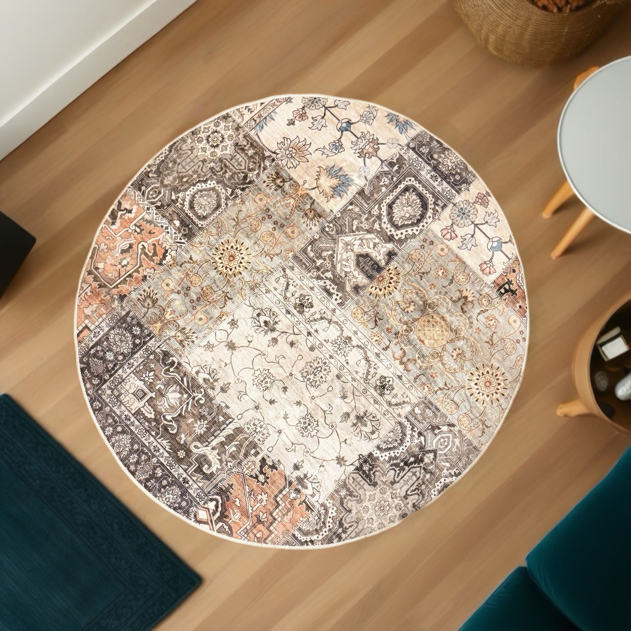 Tappeto tondo arredo 