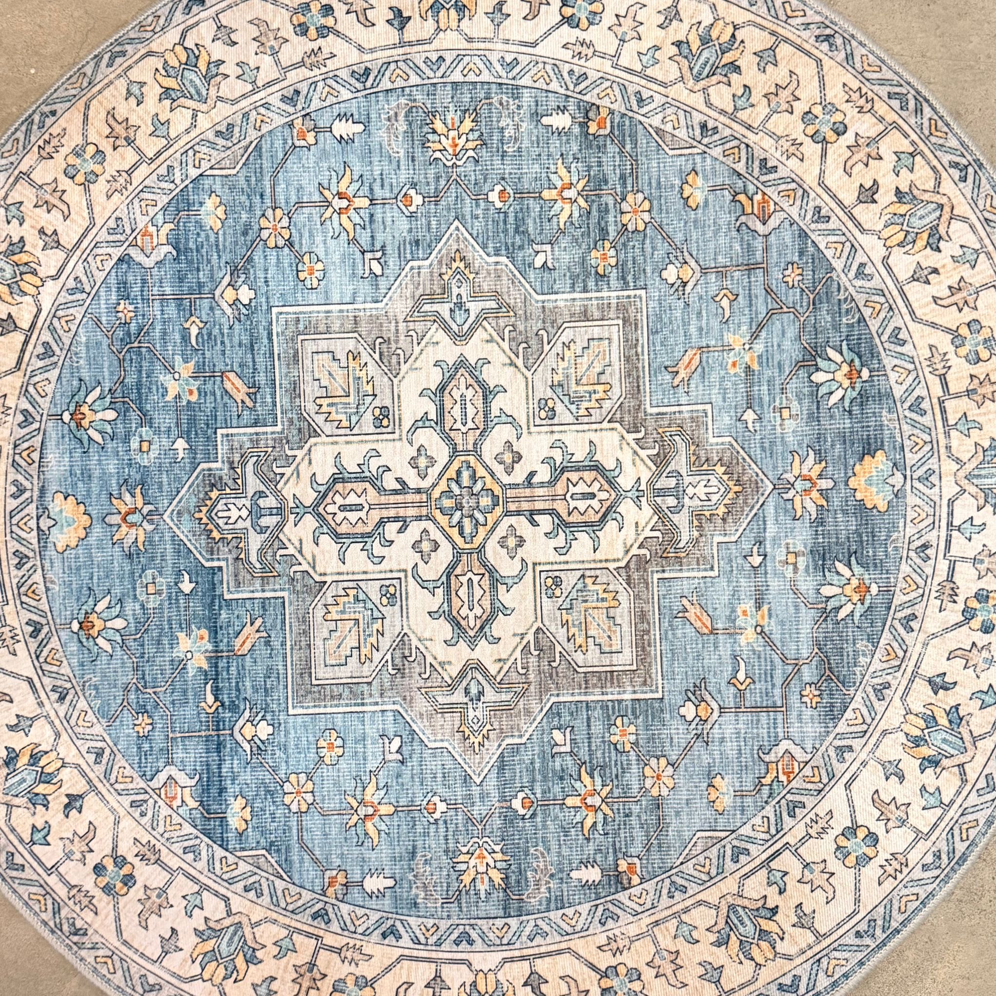 Tappeto tondo arredo 