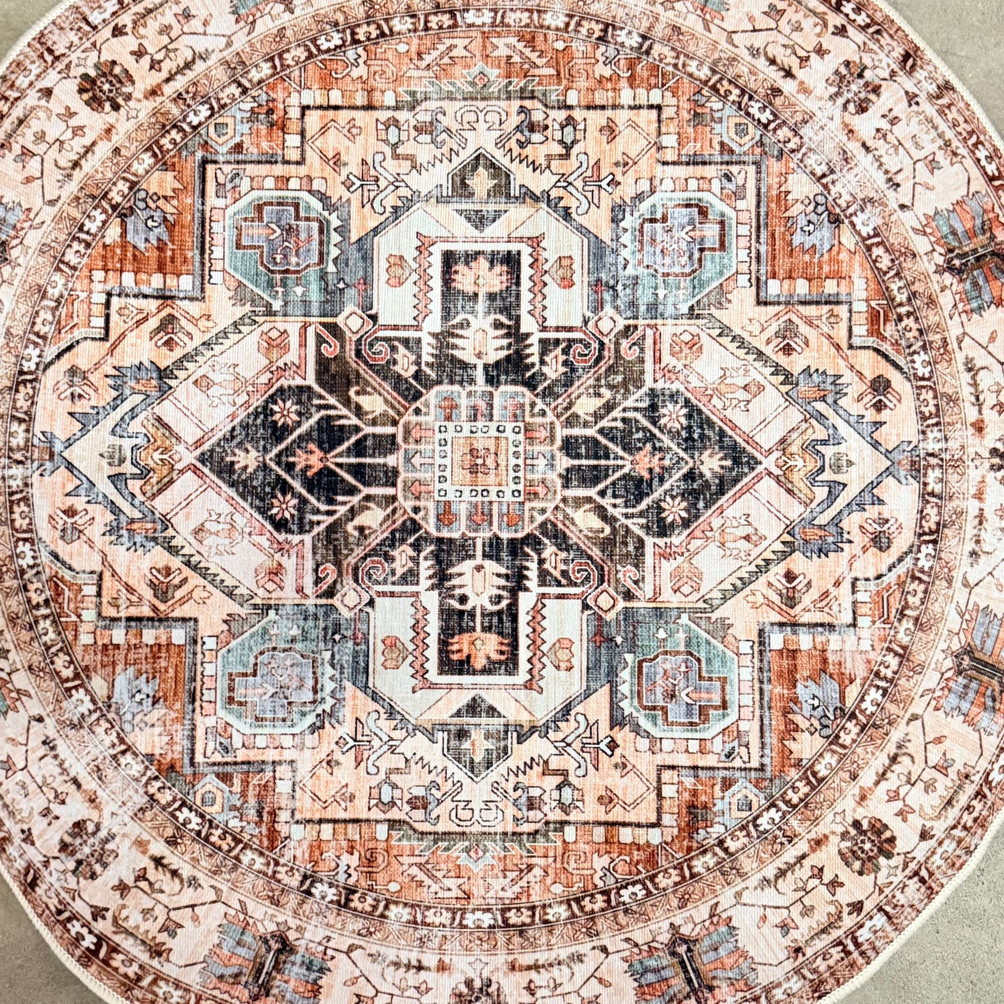 Tappeto tondo arredo 