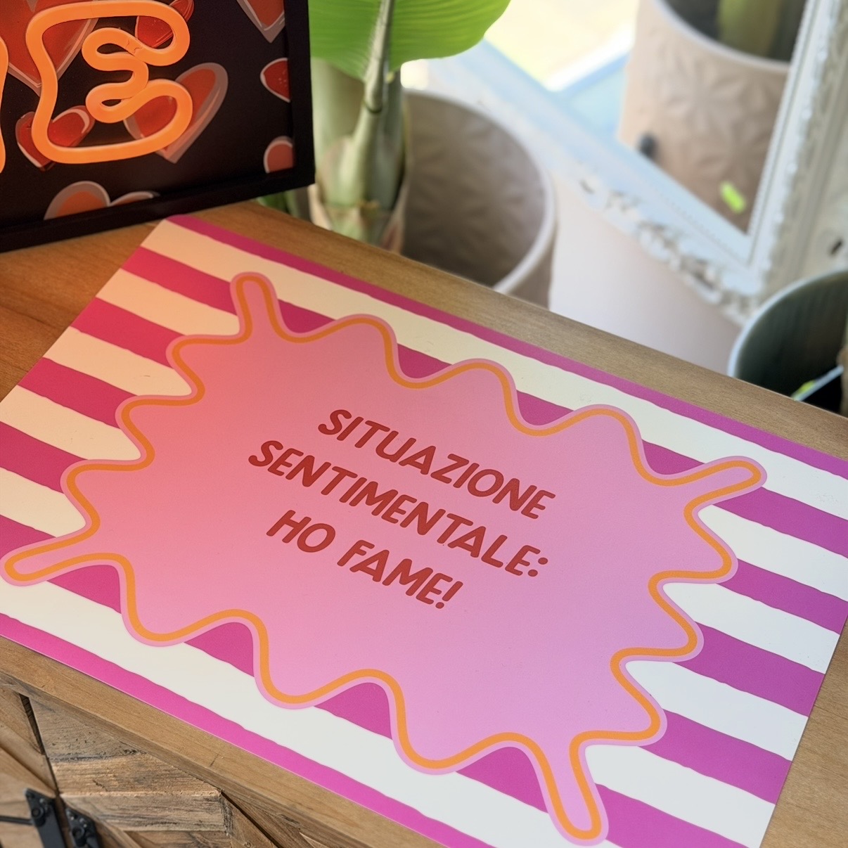 Set 4 tovagliette “Sincere” ho fame