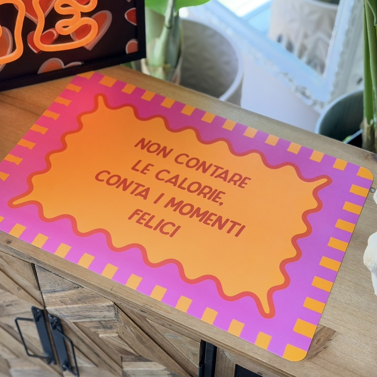 Set 4 tovagliette “Sincere” calorie