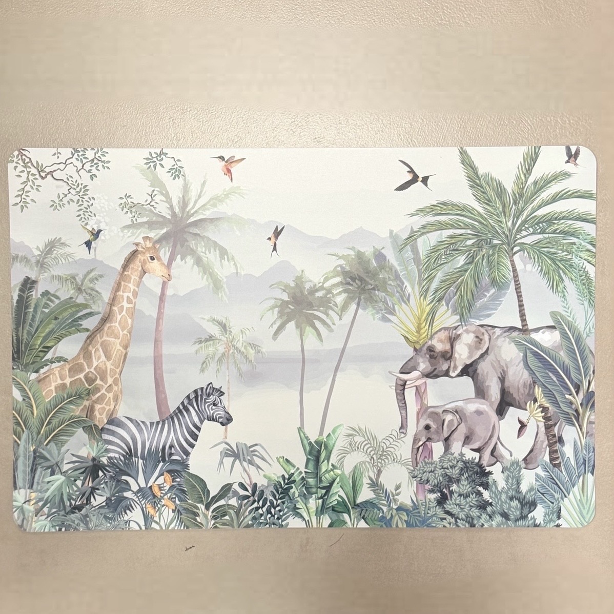 Set 4 tovagliette “Tropical” foresta