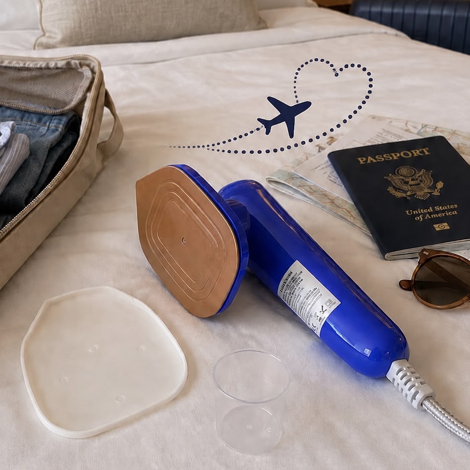 Ferro da stiro portatile da viaggio