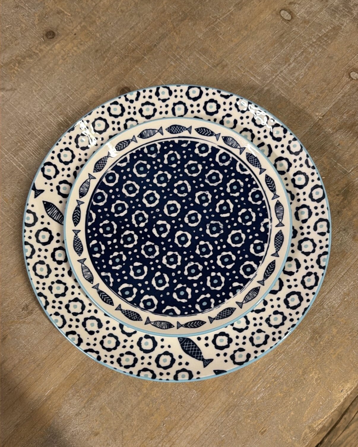 Set 8 posti tavola pesciolini