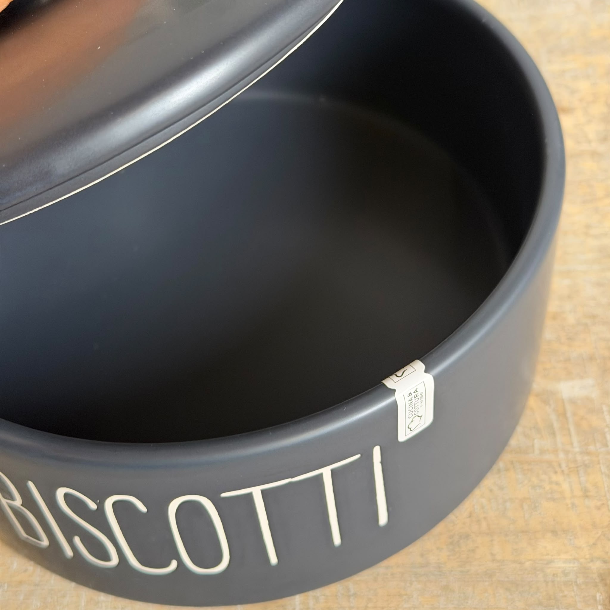 Biscottiera in ceramica 