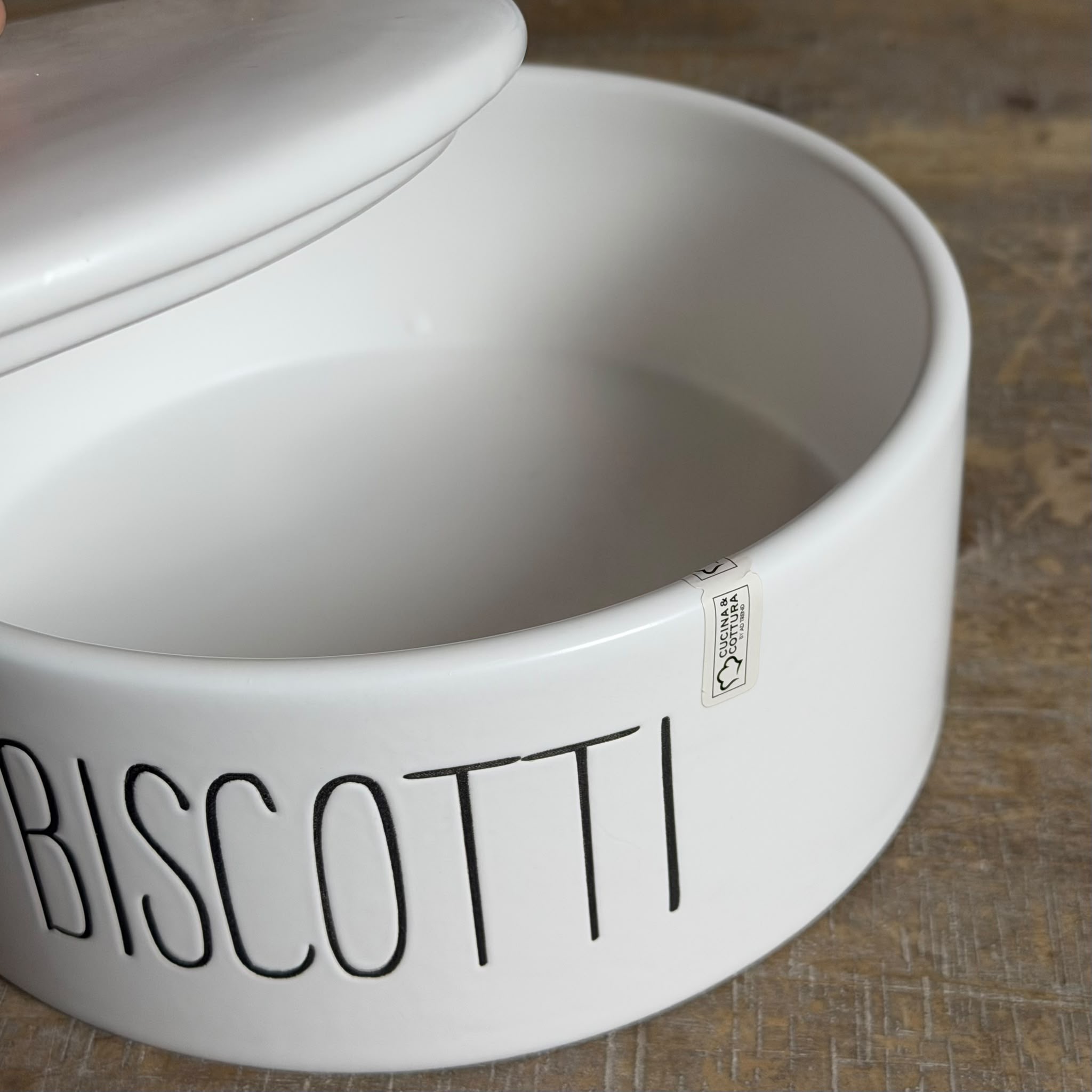 Biscottiera in ceramica 