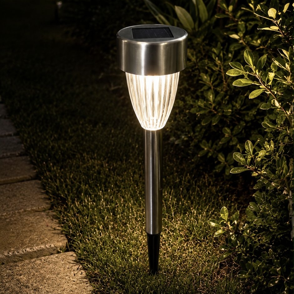 Luce solare led con picchetto h36