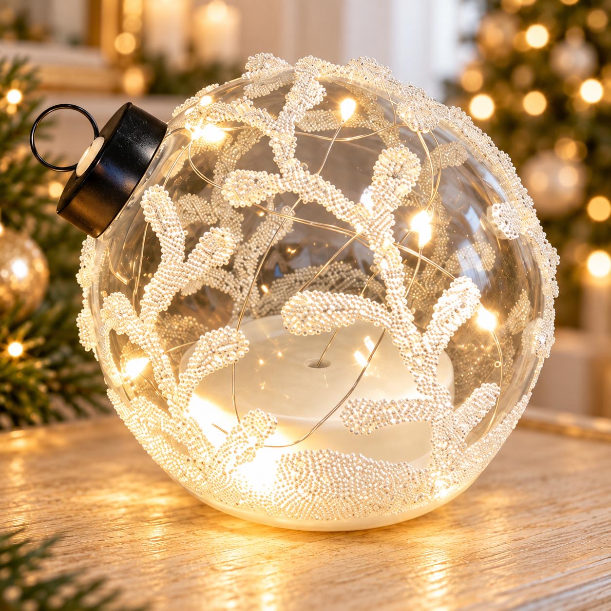 Decorazione luminosa pallina 