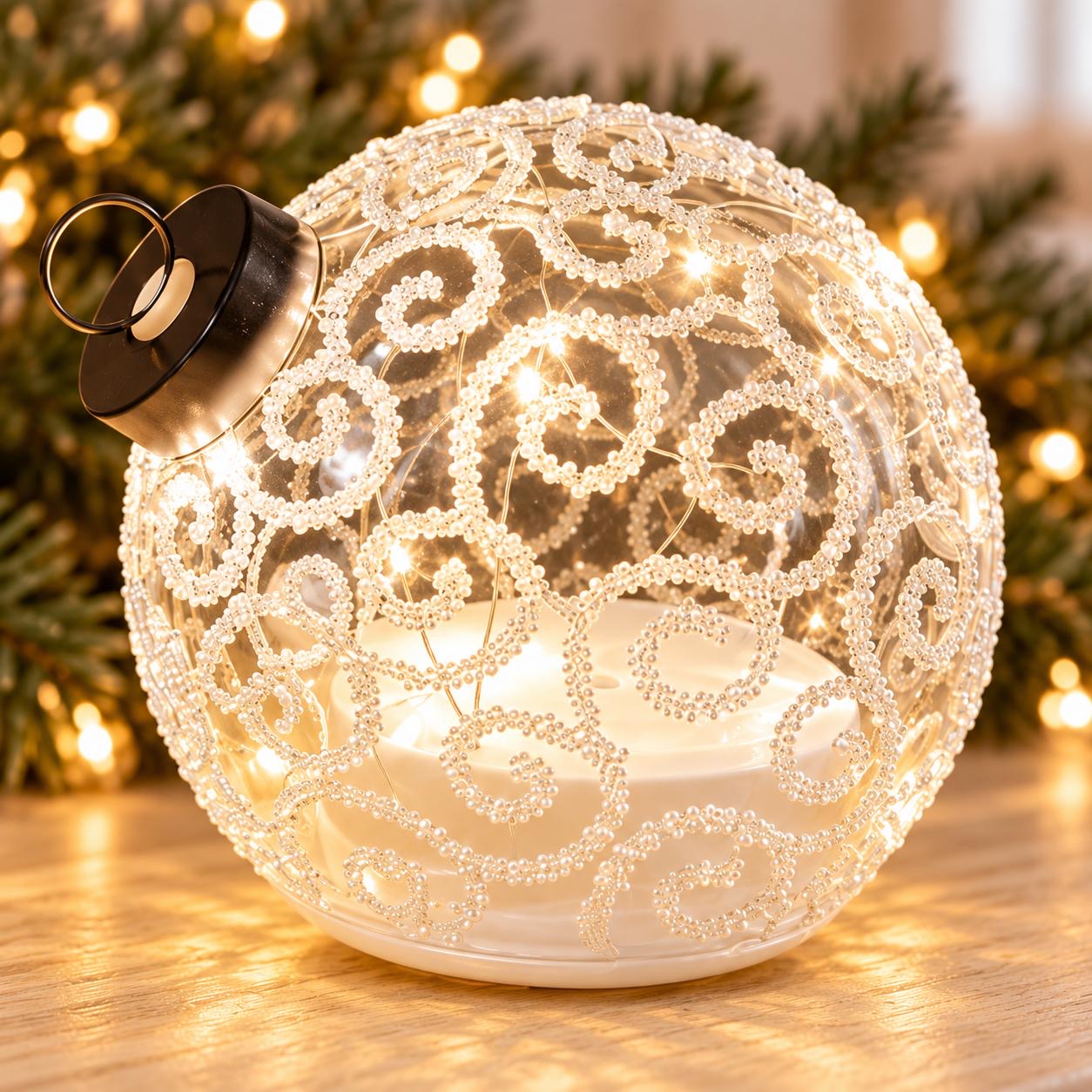 Decorazione luminosa pallina 