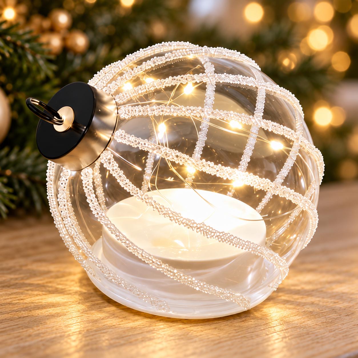 Decorazione luminosa pallina 