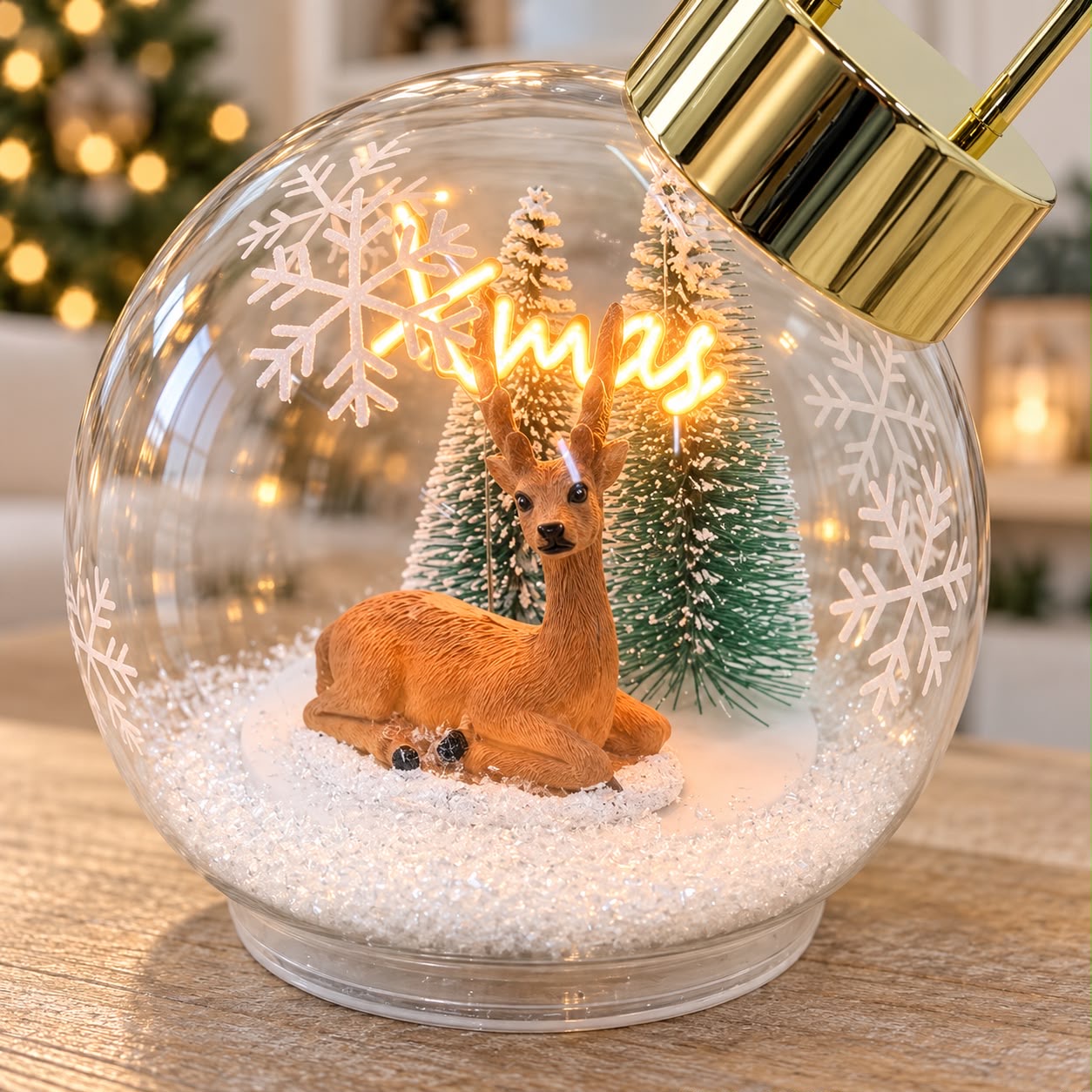 Decorazione luminosa pallina 