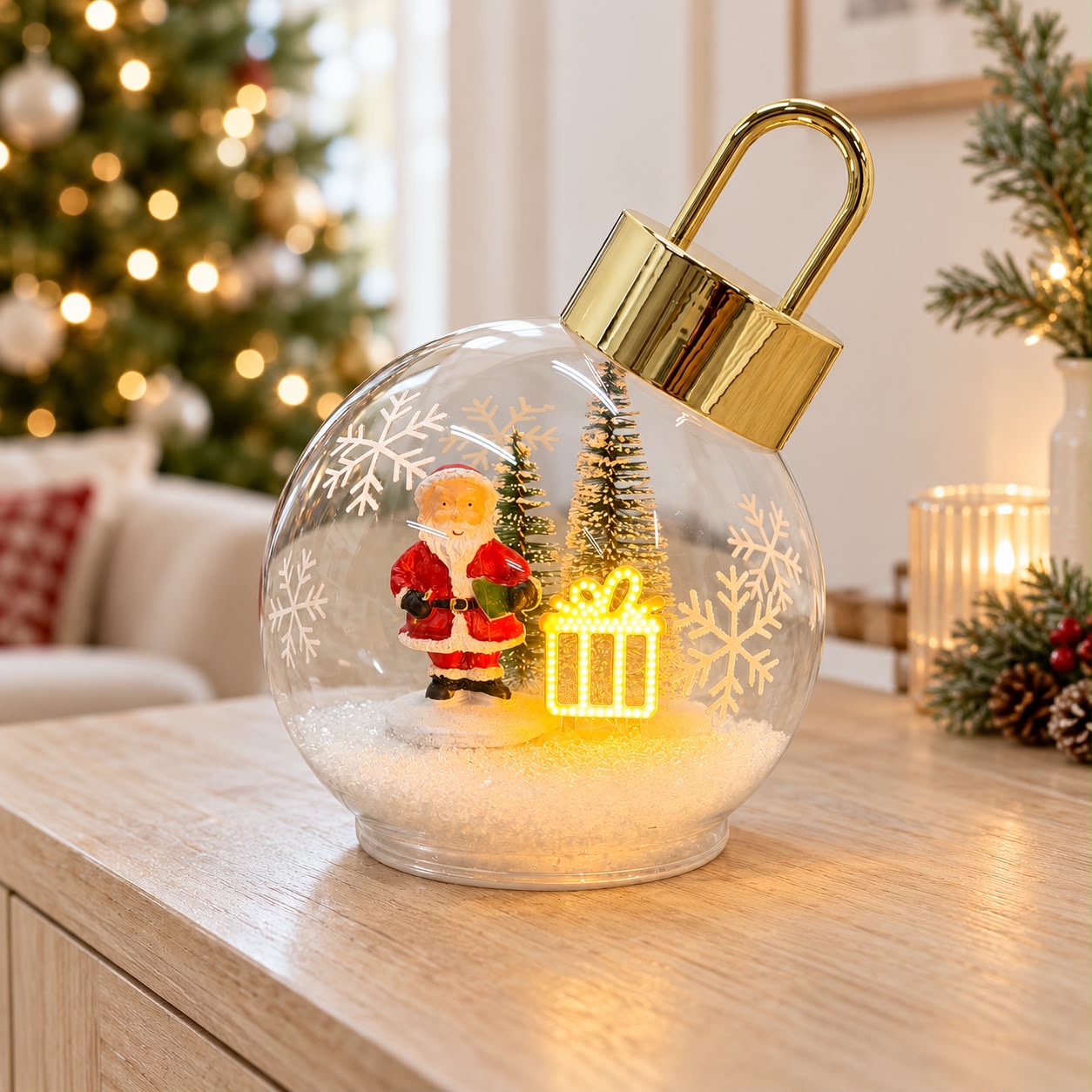 Decorazione luminosa pallina 