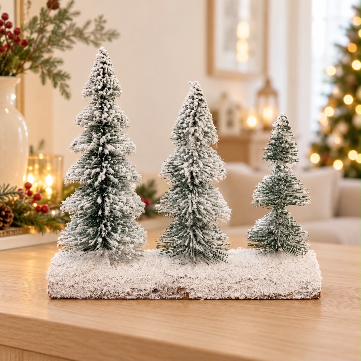 Set 3 alberelli decorativi