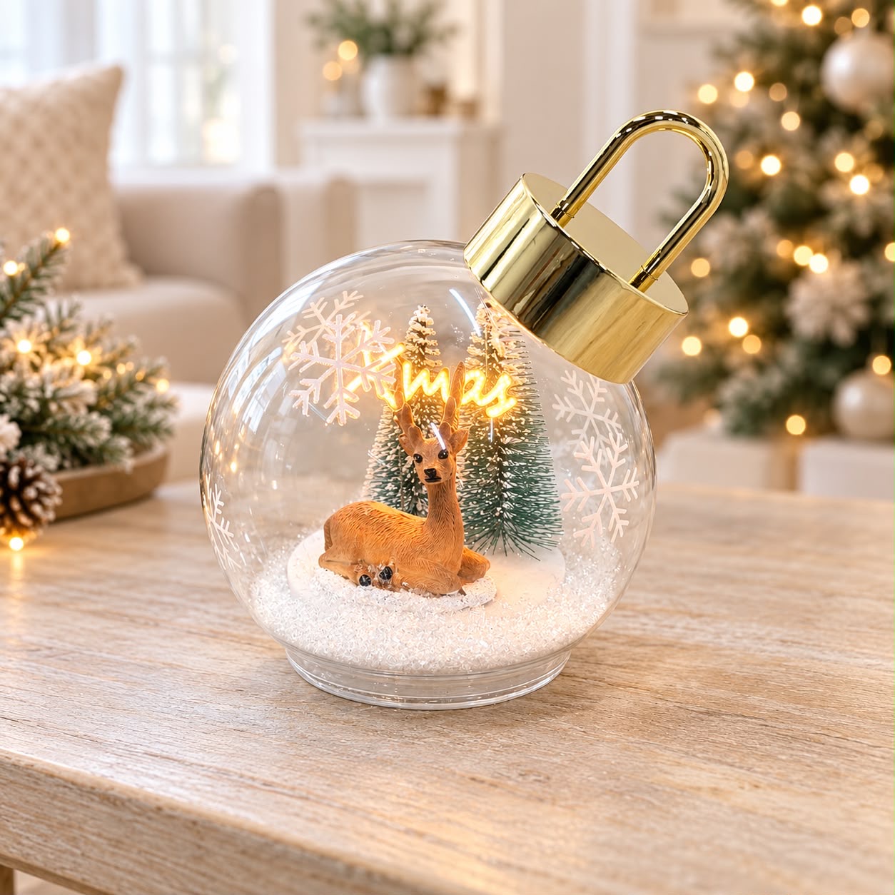 Decorazione luminosa pallina 